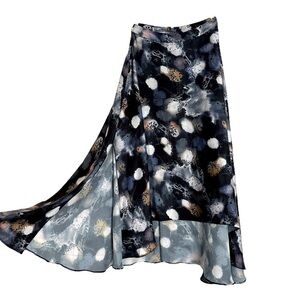 Asos Printed Satin Skirt​​​​